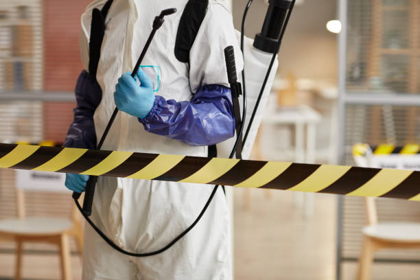 Professional Blood Cleanup technician working in Cazadero, CA